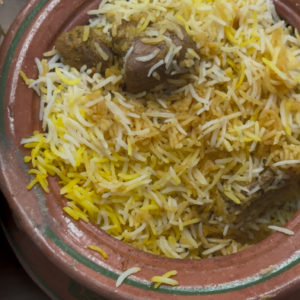 Goat DUM Biryani (Hyderabadi)